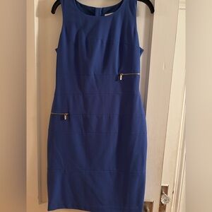 Calvin Klein Royal Blue Mini Dress